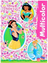 kleurboek disney princess met voorbeelden in kleur / paaseditie / leuk voor de paasdagen