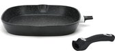 Grillpan 28 cm met afneembare handvat Chef's Home