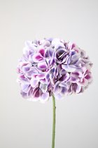 Kunstbloem - Lampenpoetser - Callistemon - topkwaliteit decoratie - 2 stuks - zijden bloem - Fuchsia - 66 cm hoog
