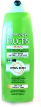 Garnier Fructis Shampoo Anti-Roos - Citrus-Detox - Shampoo voor vet haar - 6 x 300 ml