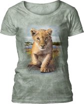 Ladies T-shirt Lion Cub S