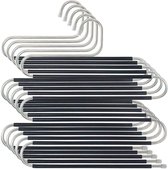 Broekbeugels | Kleerhangers voor broeken | 6 Stuks | Antislip | Handdoeken