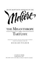 The Misanthrope and Tartuffe, by Moli�Re