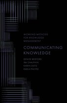 Working Methods for Knowledge Management - Communicating Knowledge