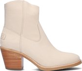 Shabbies 183020275 Enkellaarsjes - Enkelboots - Dames - Wit - Maat 42