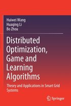 Distributed Optimization Game and Learning Algorithms