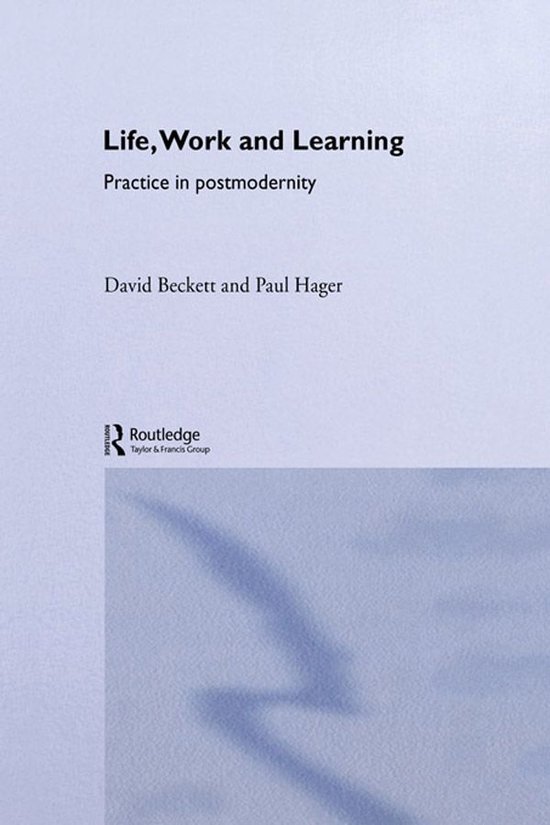 Life, Work and Learning - cover