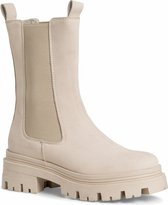 Tamaris Hoge Chelsea boots beige - Maat 36