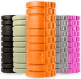 Foam Roller - Massage Roller - Fitness Roller - Oranje - Gratis Triggerpoint Massage bal
