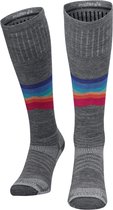 Sockwell Rainbow Racer UL Skisokken Dames Grijs - Maat 35-38