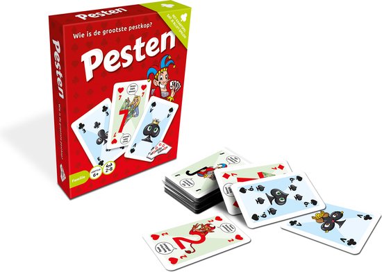 Pesten - Kaartspel - Met uitleg op elke kaart