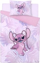 Angel roze beddengoedset - Lilo en Stitch 135cm x 200cm