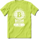 Bitcoin Future - Crypto T-Shirt Kleding Cadeau | Dames / Heren / Unisex | Bitcoin / Ethereum shirt | Grappig Verjaardag kado | Tshirt Met Print | - Groen - S