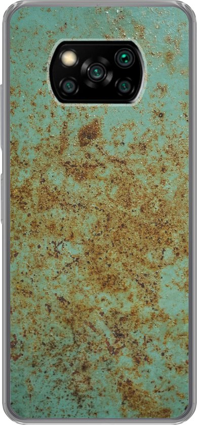 Xiaomi Poco X3 NFC - Rouille - Turquoise - Métal - Coque de téléphone en Siliconen