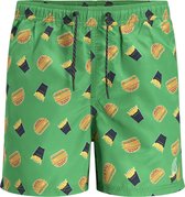 JACK&JONES PANTS STUDIO JPSTCRETE JJSWIM AKM FOOD Heren Zwembroek - Maat S