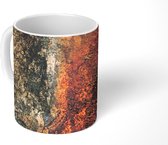 Mok - IJzer - Abstract - Roest - 350 ML - Beker - Uitdeelcadeautjes
