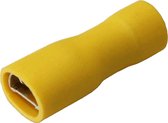 50x Kabelschoen contra geel 4,0 - 6,0mm² kabel
