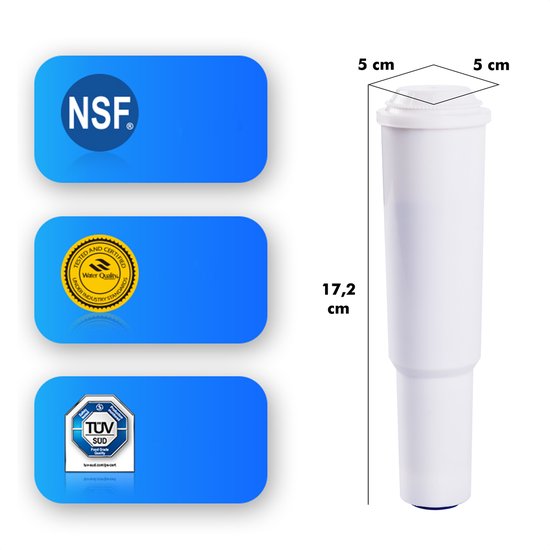 Claris White Filters geschikt voor Jura Volautomaten van In Round 4