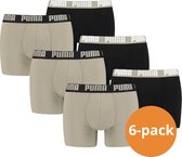 Puma Boxershorts Basic 6-pack Sand Combo