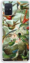 CaseCompany® - Galaxy A71 hoesje - Haeckel Trochilidae - Soft Case / Cover - Bescherming aan alle Kanten - Zijkanten Transparant - Bescherming Over de Schermrand - Back Cover