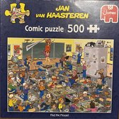 Jan van Haasteren - Find the Mouse! (Vang de Muis!) puzzel 500 stukjes jumbo
