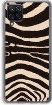 CaseCompany® - Galaxy A12 hoesje - Arizona Zebra - Soft Case / Cover - Bescherming aan alle Kanten - Zijkanten Transparant - Bescherming Over de Schermrand - Back Cover