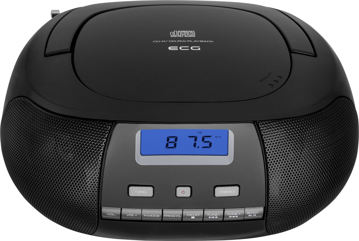 ECG CDR 500 Black, CD Radio