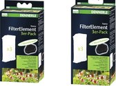 Dennerle - Nano - FilterElement - 3er-Pack - 2 pièces