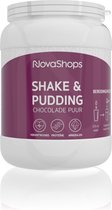 Novashops Eiwitdieet | Snel afslanken met proteïne pudding |Chocolade Pudding Puur (17 porties)