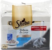 Sheba - Délices du jour - vis in saus - 15x50g