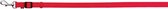 Trixie hondenriem classic rood (120-180X2,5 CM)