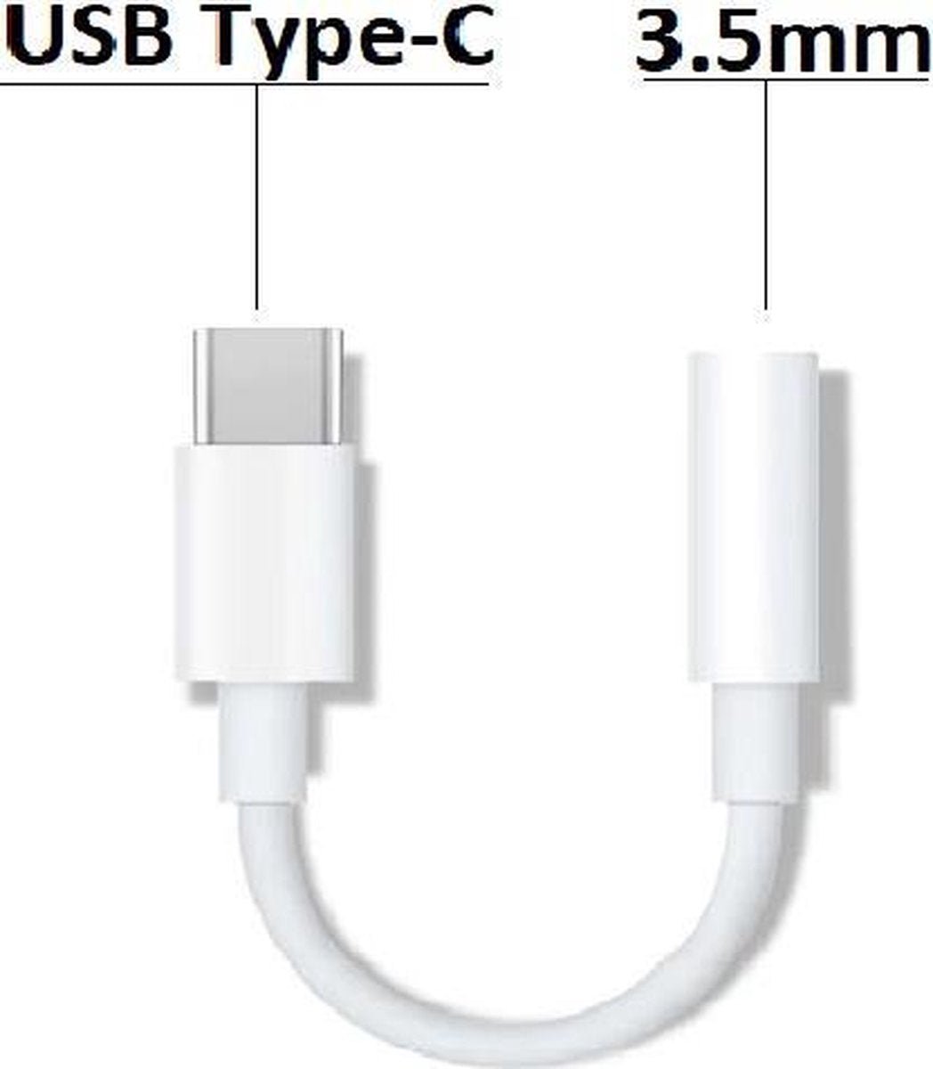 USB-C naar jack (3,5mm) adapter - USB Type C naar aux - USB naar jack - USB  naar audio... | bol.com