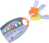 Sleutelbos voor Kinderen - Eurekakids - Elektronische Speelgoed Autosleutels met Lichtjes en Geluid - Baby Sleutels - Inclusief Batterijen