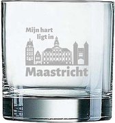 Gegraveerde Whiskeyglas 38cl Maastricht