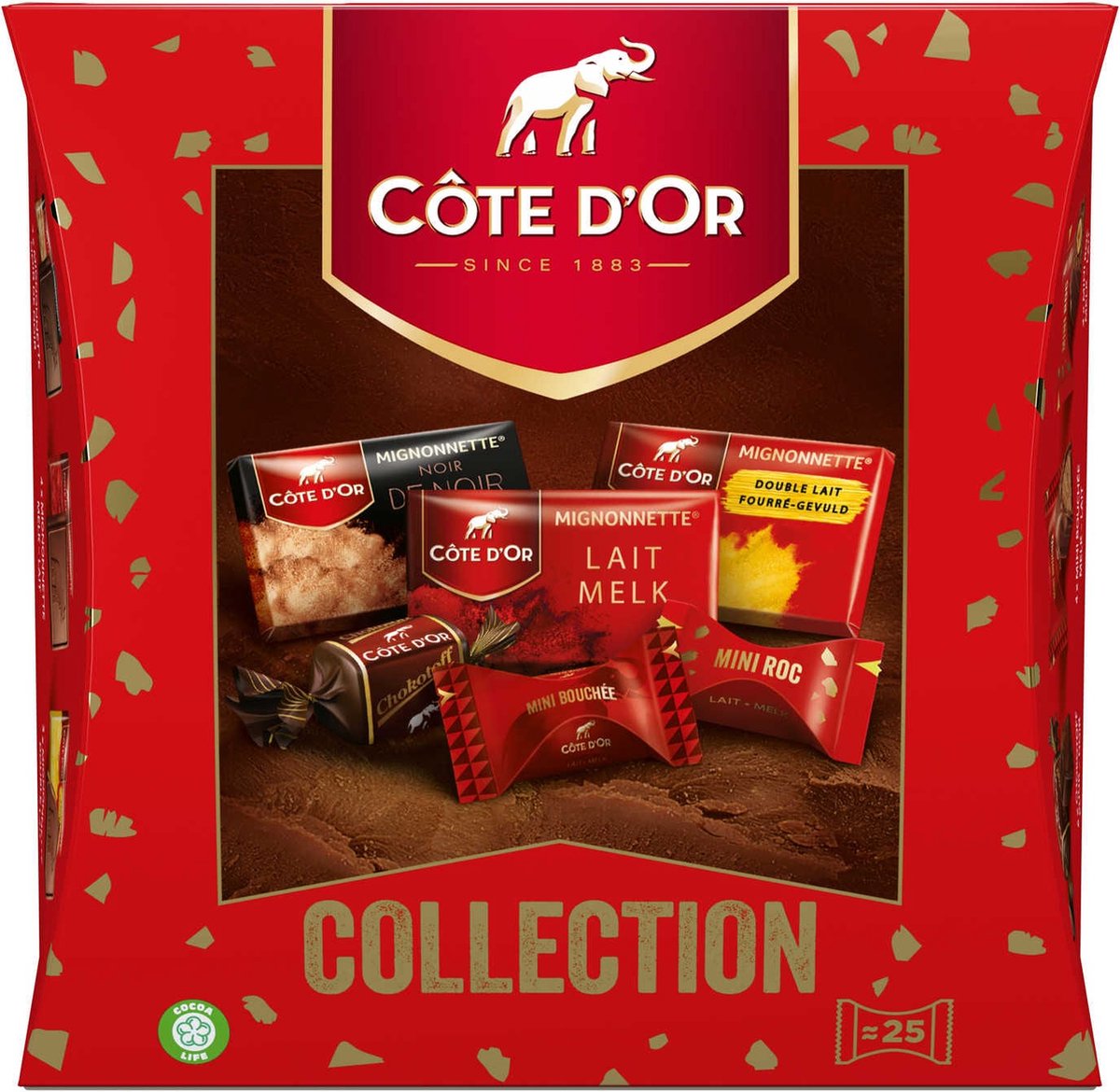 Côte d'Or, Chocolate, Best of Collection 242 gr- Cadeau de Noël Côte d'Or