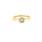 ROEMER geelgouden ring met diamant