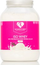 Women's Best Iso Whey - Eiwitpoeder / Proteine Shake - Vanille - 1000 gram (33 doseringen)