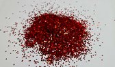 Glitters | Rood Holografisch 10gr. | Hobby-glitters | Nail & Body-art | Epoxy-art | Slijm-projecten | Decoratie