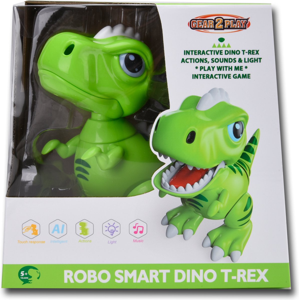 Gear2Play Robo Smart Dino - Robot jouet | bol