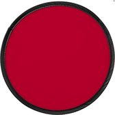 2 stuks opvouwbare frisbee rood 25 cm incl. bijpassende opberghoesje