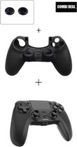 Controller geschikt voor Sony PlayStation 4 Wireless 4  + GRATIS ANTI SLIP HOESJE & THUMB GRIPS