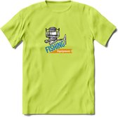 Fishing Equipment - Vissen T-Shirt | Grappig Verjaardag Vis Hobby Cadeau Shirt | Dames - Heren - Unisex | Tshirt Hengelsport Kleding Kado - Groen - L