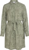 VILA VIPAYA L/S SHIRT DRESS/SU - NOOS Dames Jurk - Maat 36