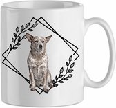 Mok australian cattledog 3.1| Hond| Hondenliefhebber | Cadeau| Cadeau voor hem| cadeau voor haar | Beker 31 CL