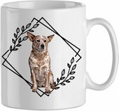 Mok australian cattledog 2.1| Hond| Hondenliefhebber | Cadeau| Cadeau voor hem| cadeau voor haar | Beker 31 CL