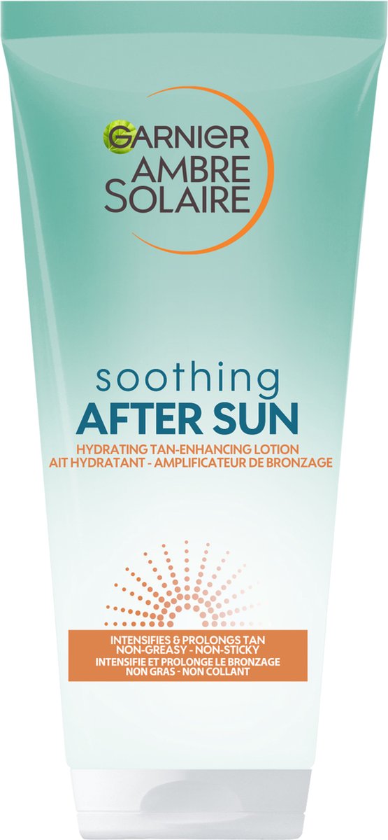 Garnier Ambre Solaire Aftersun met Zelfbruiner voor gezicht & lichaam - 6 x 200 ml - Voordeelverpakking – foto 3