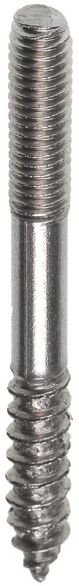 Stokeind M8X80mm RVS A2 Zeskant 100 stuks