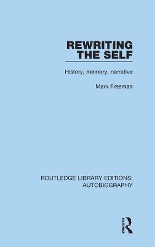 Rewriting the Self - cover