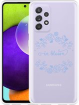 Hoesje Geschikt voor Samsung Galaxy A52 In Bloom