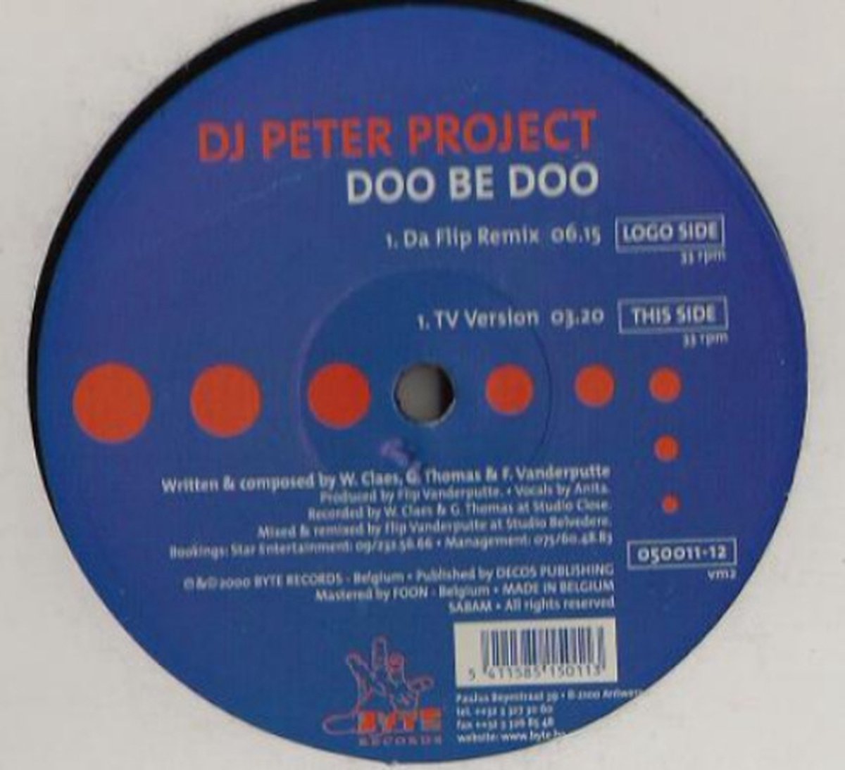 Dj Peter Project - Doo Be Doo